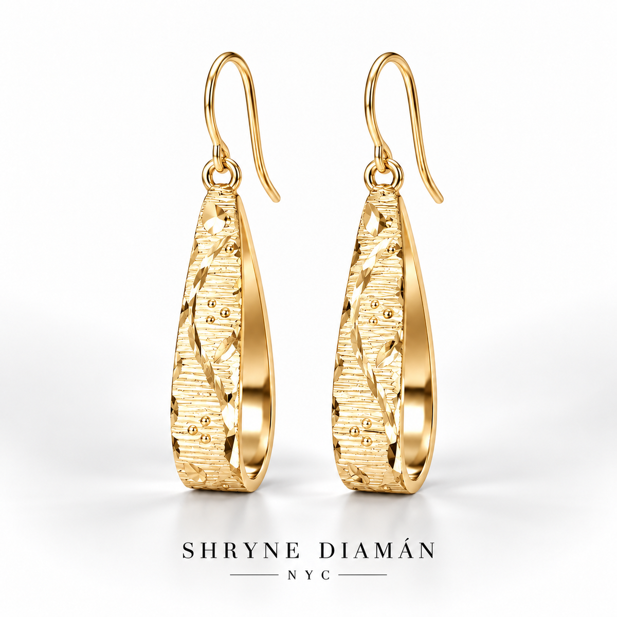 Classic Caribbean Cultural Drop Earrings – Enamel Heritage