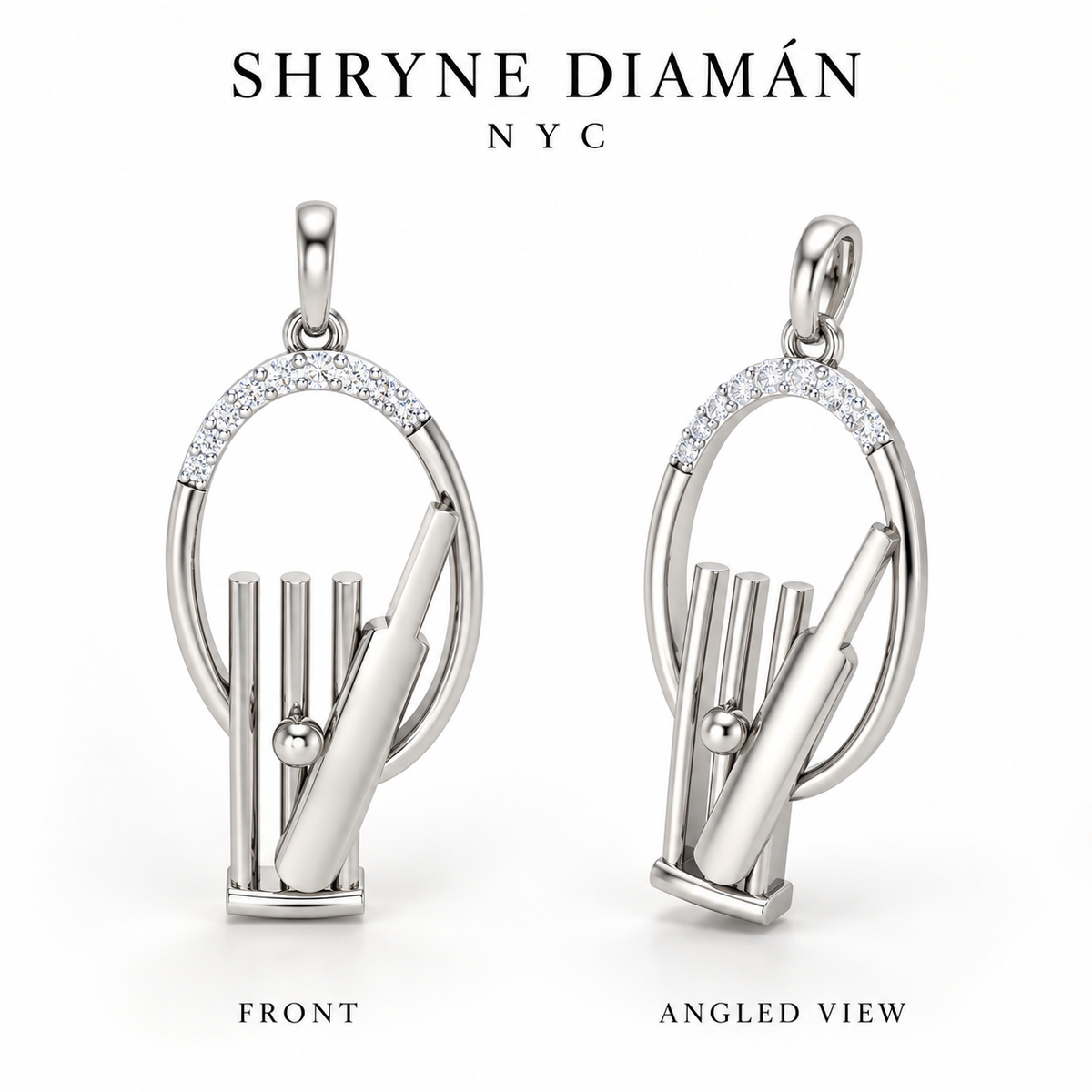 Cricket Set Pendant