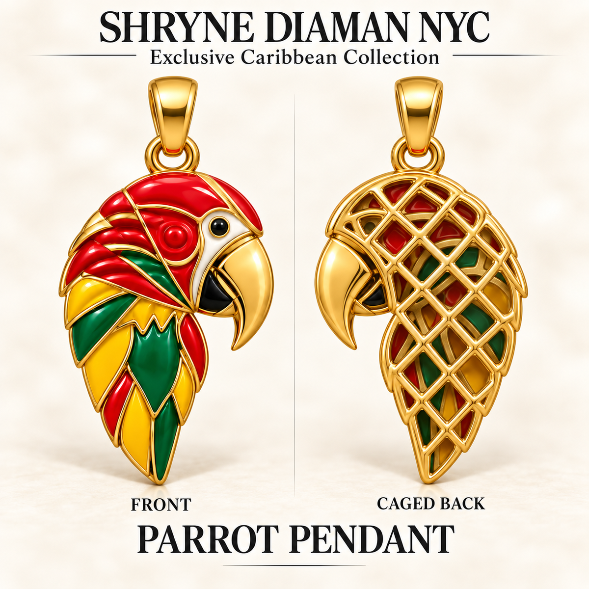 Parrot Pendant