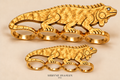 Iguana 4 Finger Ring With Diamond