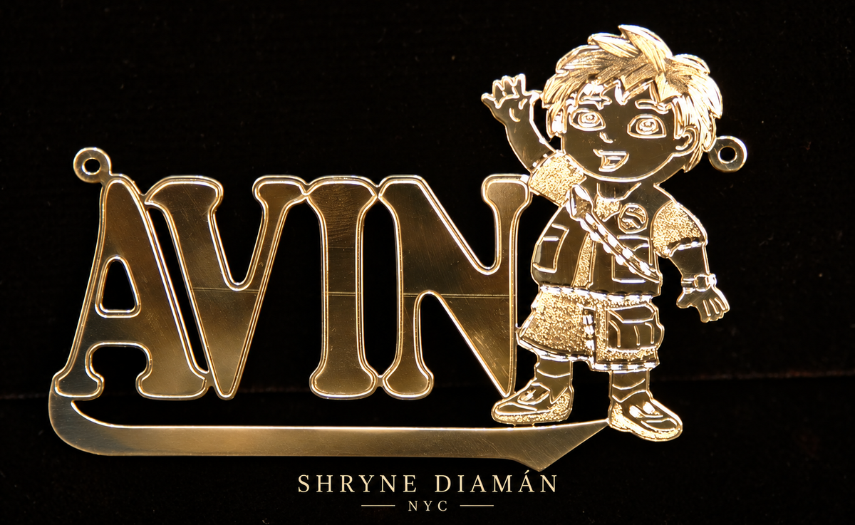 Name Plate Baby Diego