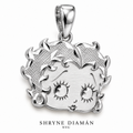 Betty Boop Diamond-Cut Pendant