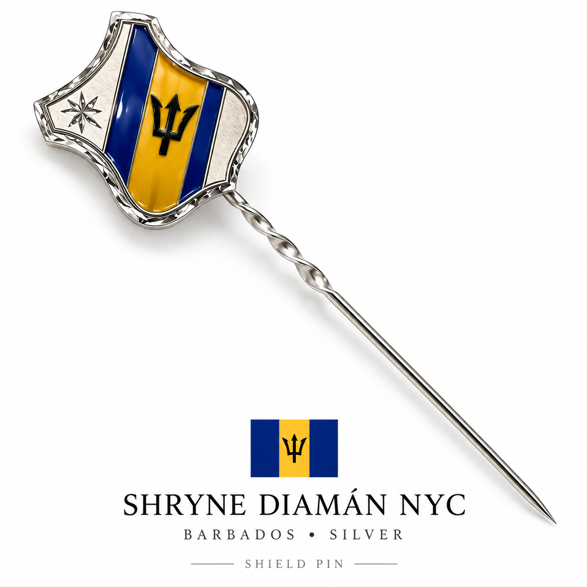 Barbados Pin