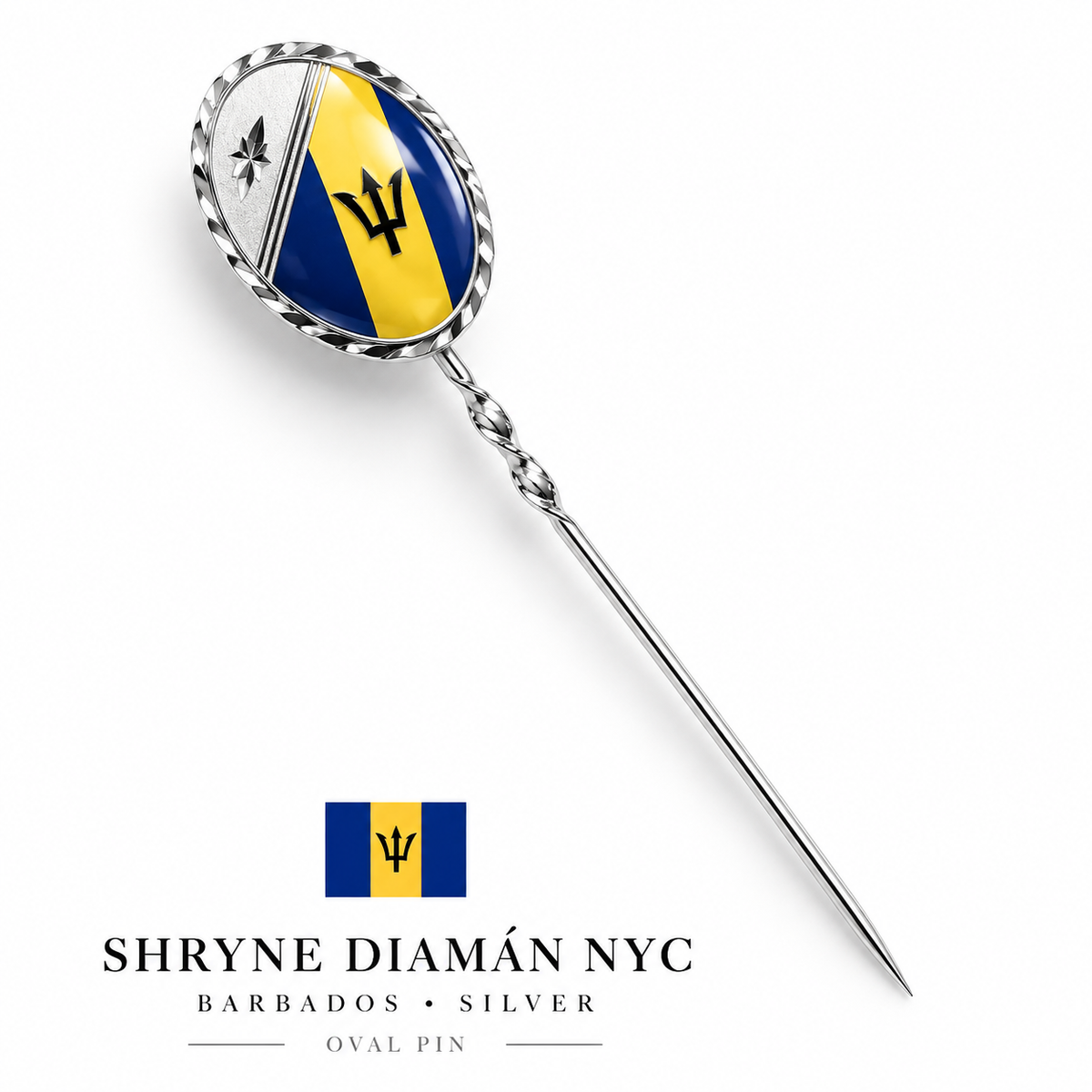 Barbados Pin