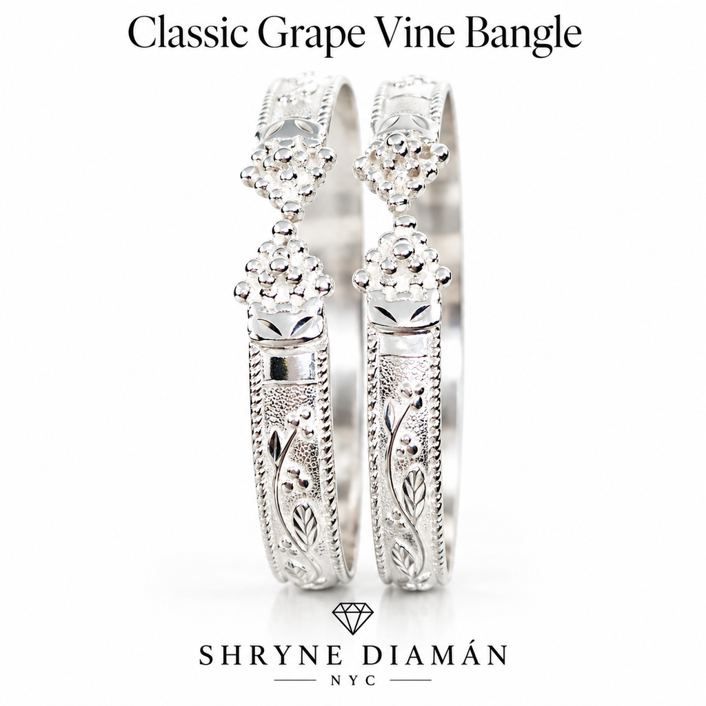 Classic Grape Vine Bangle Set