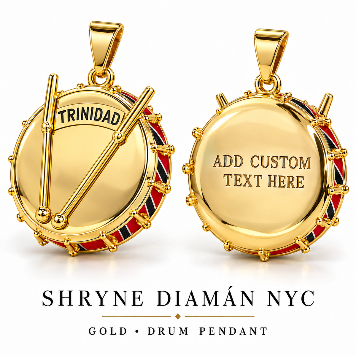 Tassa Drum Pendant